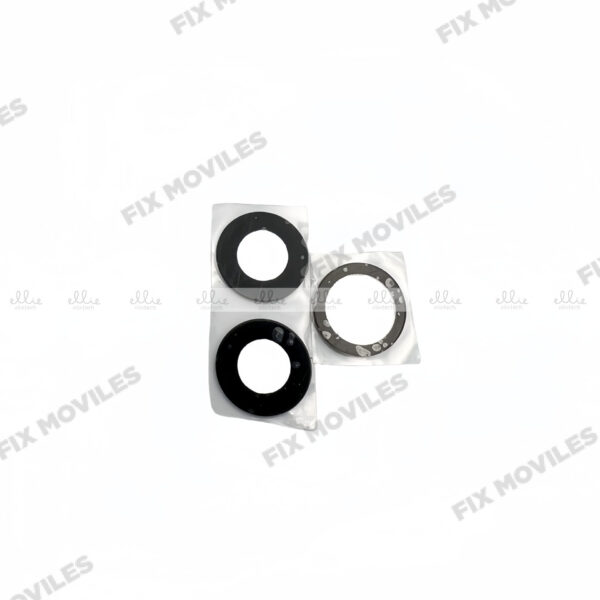 Lente Cristal Camara para iPhone 12 Pro Negro camara