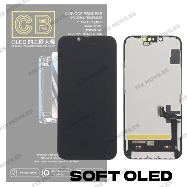 Pantalla âCB SOFT OLEDâ iPhone 14 Control IC Reemplazable LCD+TACTIL Completo