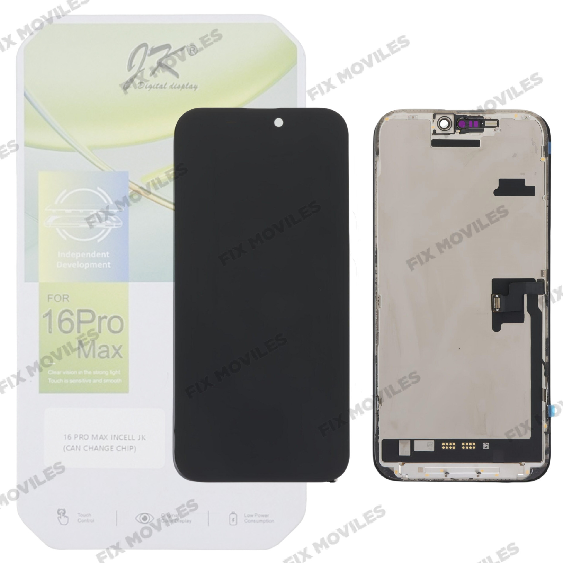 Pantalla âJK INCELL FHDâ iPhone 16 Pro Max LCD+Tactil Completa Pantalla âJK INCELL FHDâ iPhone 16 Pro Max LCD+Tactil Completa - Image 1