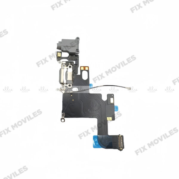 Cable Flex de Carga y audio jack para iPhone 6G Negro