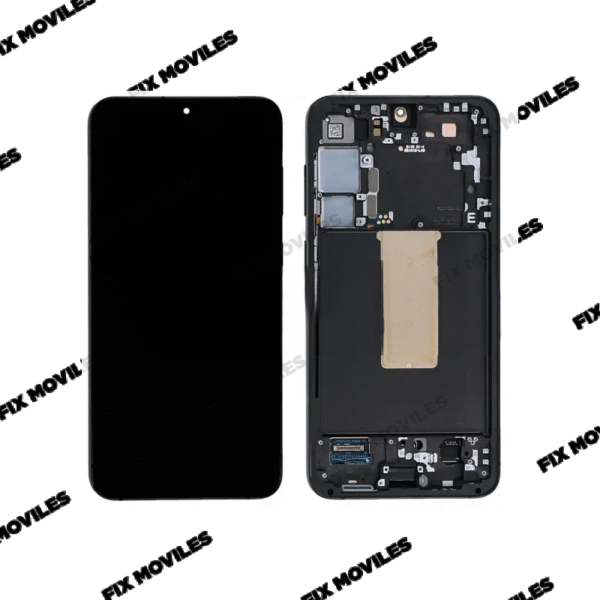 Pantalla Samsung S23 Plus S916 Negra con Marco Completa SERVICE PACK