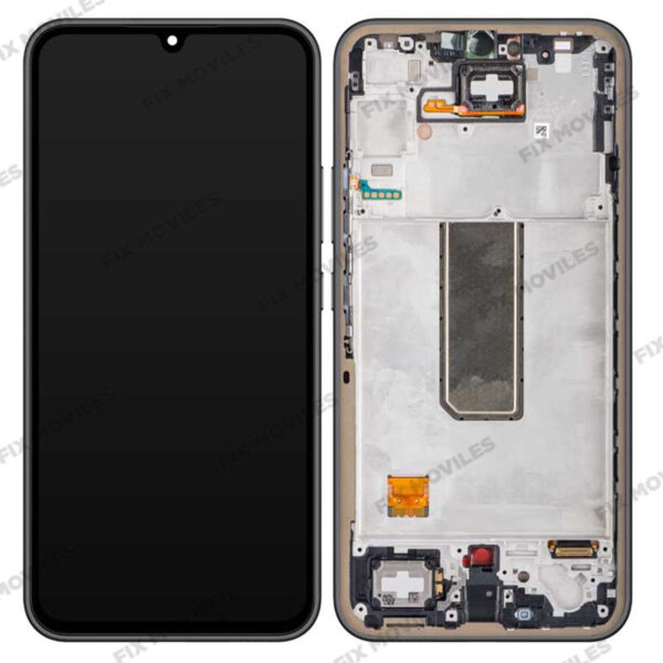 Pantalla Samsung A34 5G A346B Con Marco Negro INCELL