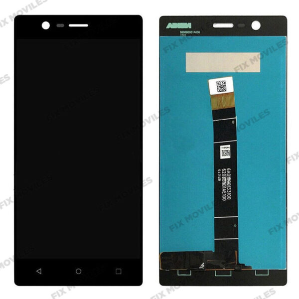 Original Nueva pantalla Nokia 3 Negra Completa LCD+Tactil