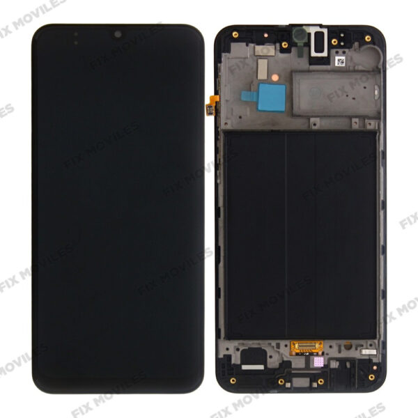 Pantalla Samsung Galaxy M30 M305 Negra con Marco Completa Original SERVICE PACK