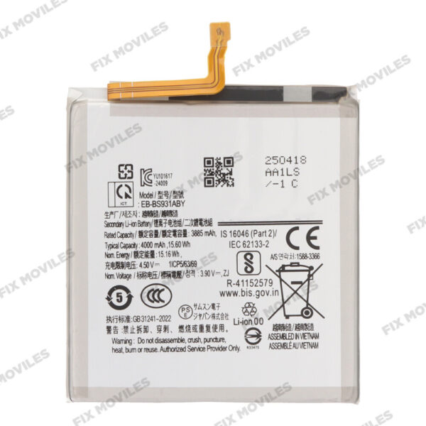 Batería Samsung S25 5G S931B EB-BS931ABY