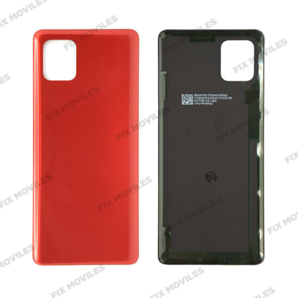 Tapa Trasera Samsung Note 10 Lite N770F Rojo