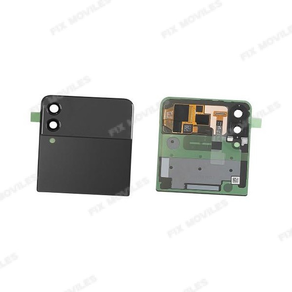 Tapa / Pantalla superior trasera Samsung Galaxy Z Flip 3 5G Negro *DESMONTAJE*