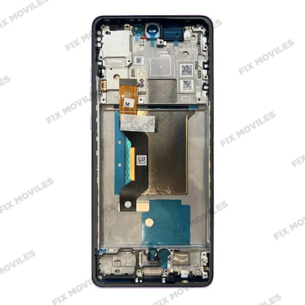 Motorola Edge 60 Fusion (XT2503) Pantalla Gris con marco LCD+TACTIL Completo SERVICE PACK
