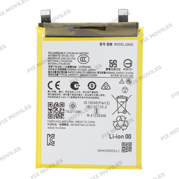 BaterÃ­a para Motorola Edge 40 Neo QM50 5000mAh