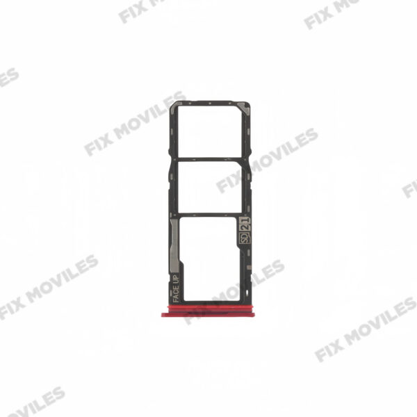 Bandeja de SIM para Motorola G05 5G Rojo