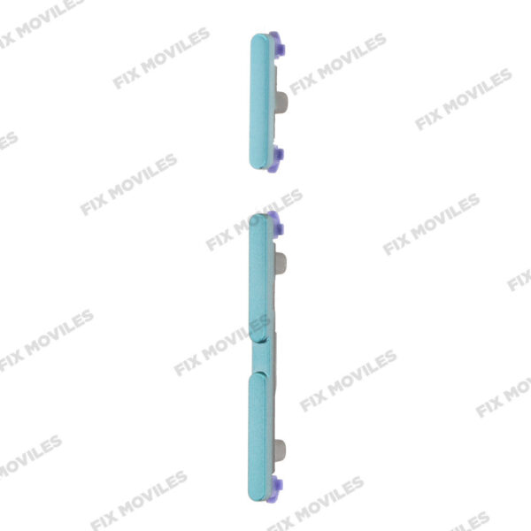 Botones Lateral para Motorola Edge 60 Fusion Azul