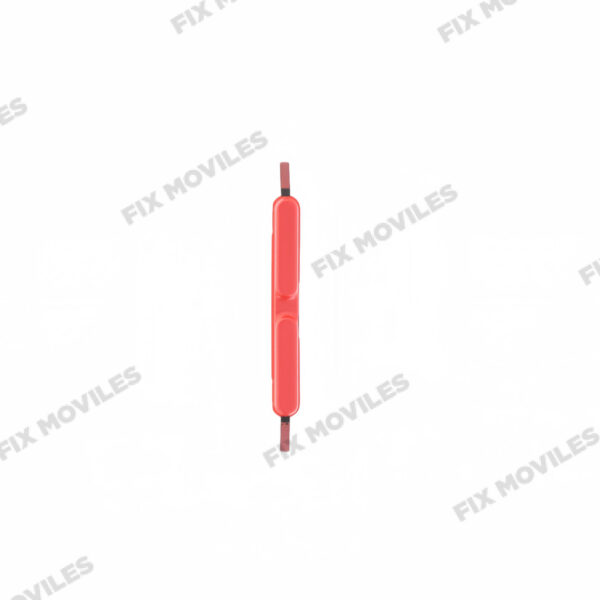 Botones Lateral para Motorola Moto G35 5G Rojo