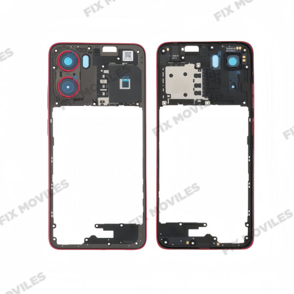 Carcasa Trasera(B) para Motorola Moto G05 5G Rojo