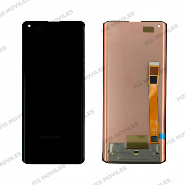 EllieTech Pantalla Motorola Moto Edge(XT2063-2, XT2063-3) sin marco Negra Completa LCD+Tactil EXCELLENT