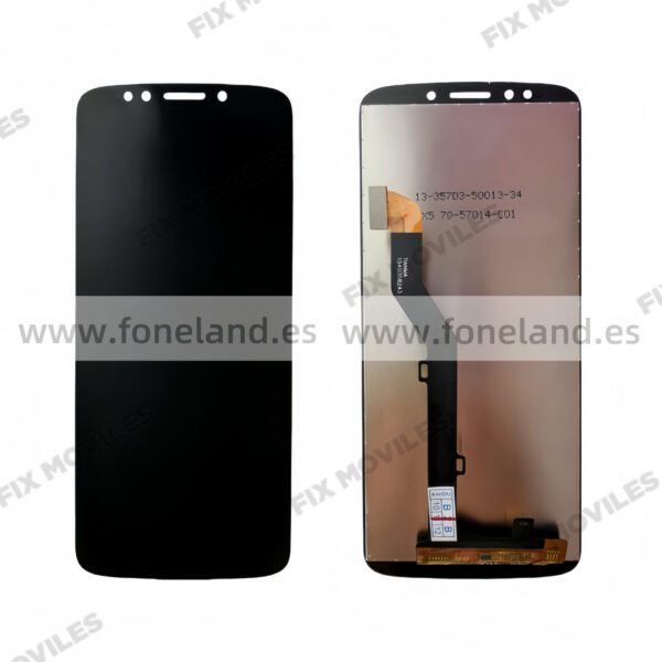Original Pantalla Motorola E5 Negro Completa LCD+Tactil