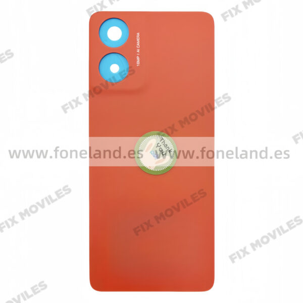 Tapa Trasera para Motorola G04 Naranja EXCELLENT