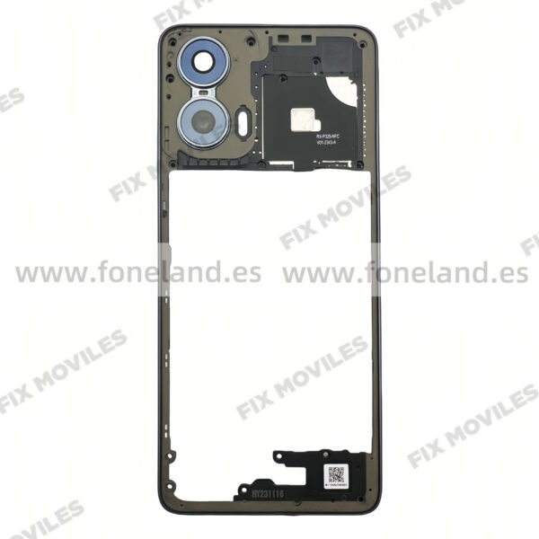 Carcasa Trasera(B) para Motorola G24 Negro