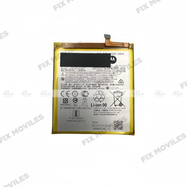 BaterÃ­a Motorola G8 Plus KD40