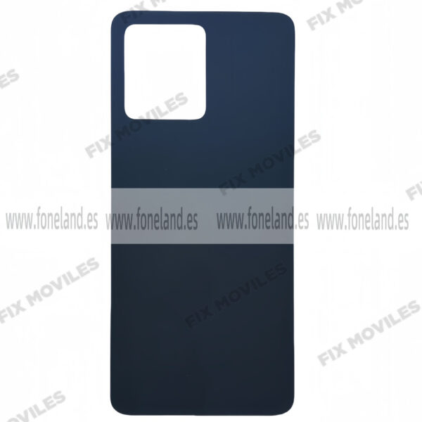 Tapa Trasera para Motorola G84 Negra / Azul Marino Original