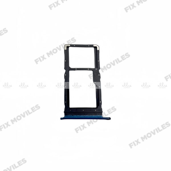 Bandeja de SIM para Motorola Moto One Fusion Plus Azul