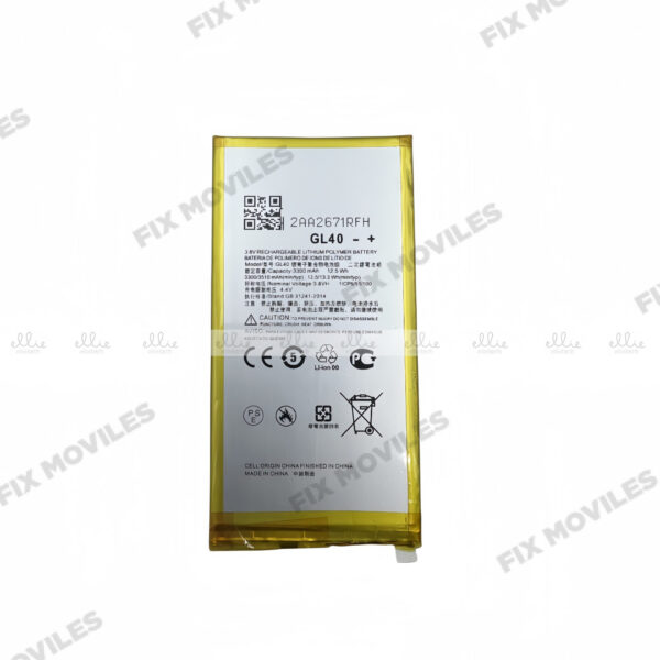 BaterÃ­a Motorola Z Play GL40