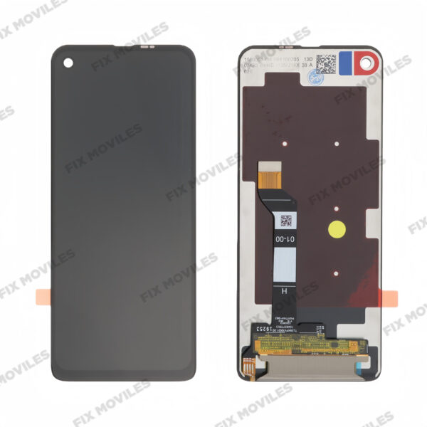 Original Nueva Pantalla Motorola One Action / XT2013 / Vision Negra Completa LCD+Tactil