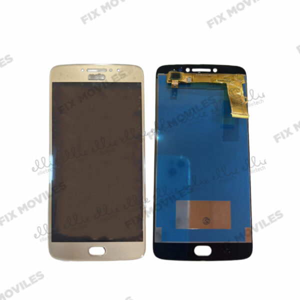 Original Pantalla Motorola E4 Plus Dorada Completa LCD+Tactil