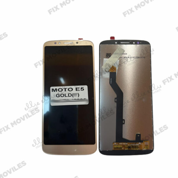 Original Pantalla Motorola E5 Dorada Completa LCD+Tactil