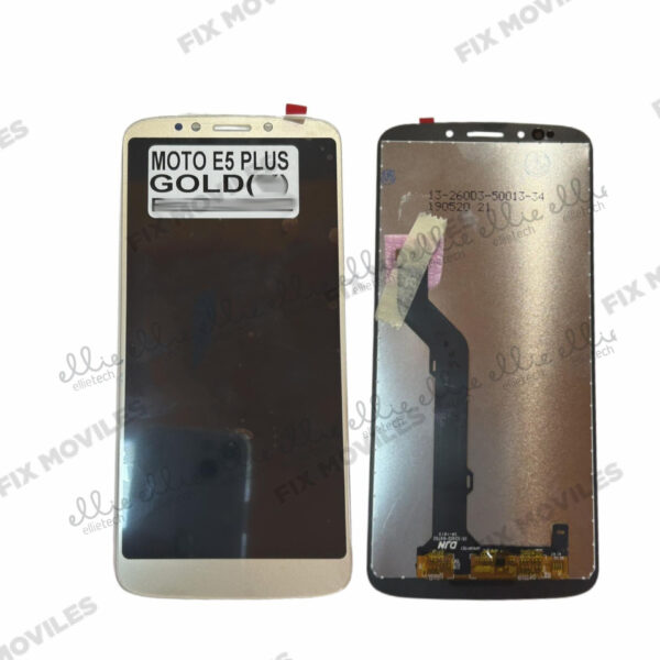 Pantalla Motorola E5 Plus Dorada Completa LCD+Tactil EXCELLENT