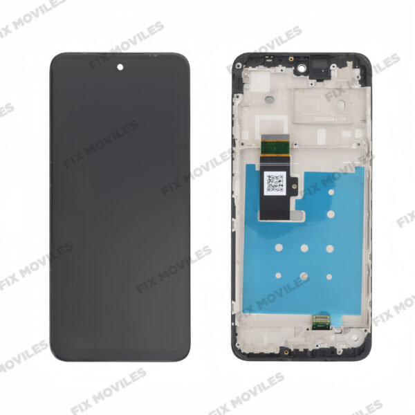 Original Pantalla Motorola G23 Negra Completa LCD+Tactil con Marco