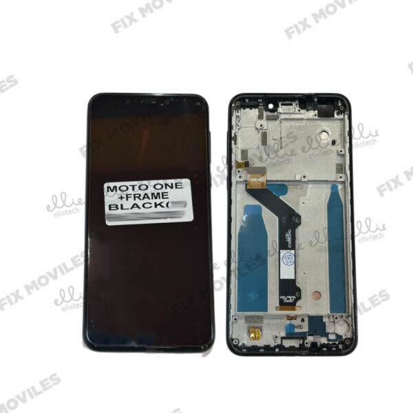 Pantalla Motorola One / P30 Play / XT1941 Negra con Marco Completa LCD+Tactil EXCELLENT