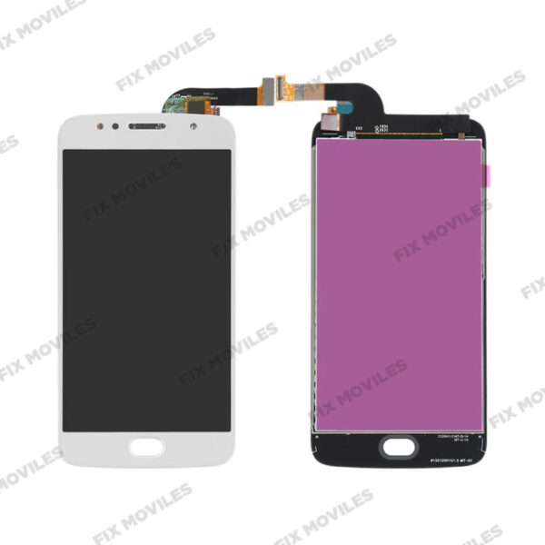 Original Pantalla Motorola G5S Blanca Completa LCD+Tactil