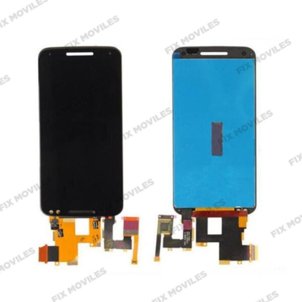 Original Pantalla Motorola Moto X Style Negra Con Marco Completa LCD+Tactil