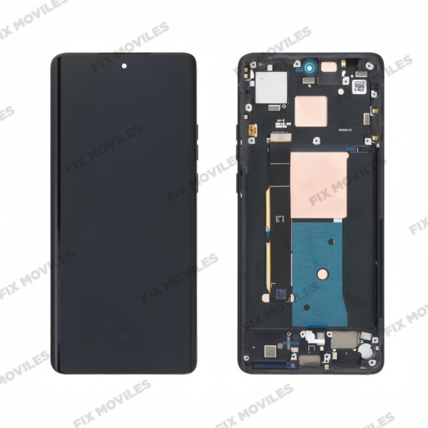 Pantalla Ori Motorola Edge 40 5G Con Marco Negro SERVICE PACK