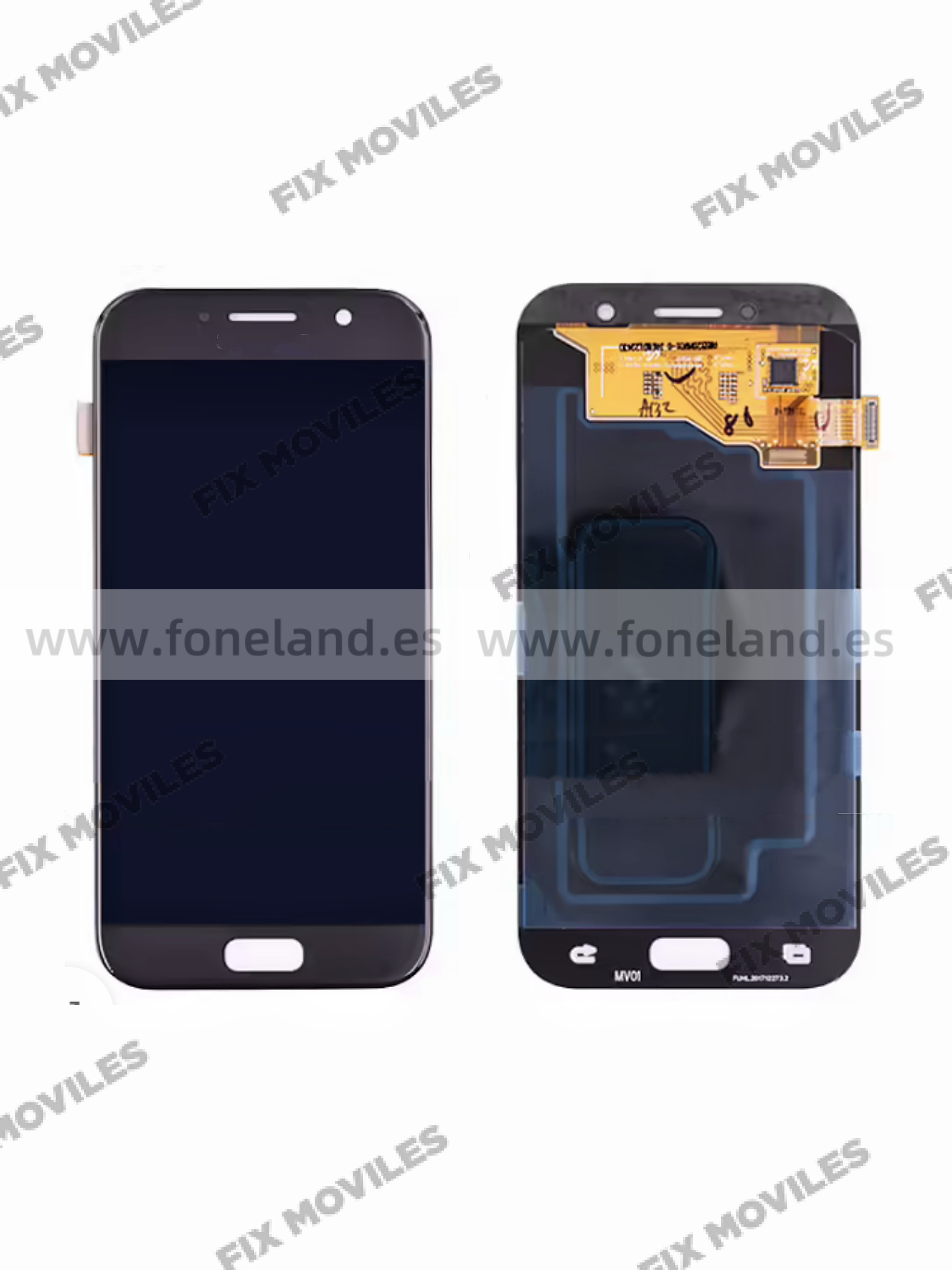 Pantalla Samsung A5 2017 A520F Sin Marco OLED Negra LCD+TACTIL Completo Pantalla Samsung A5 2017 A520F Sin Marco OLED Negra LCD+TACTIL Completo - Image 1