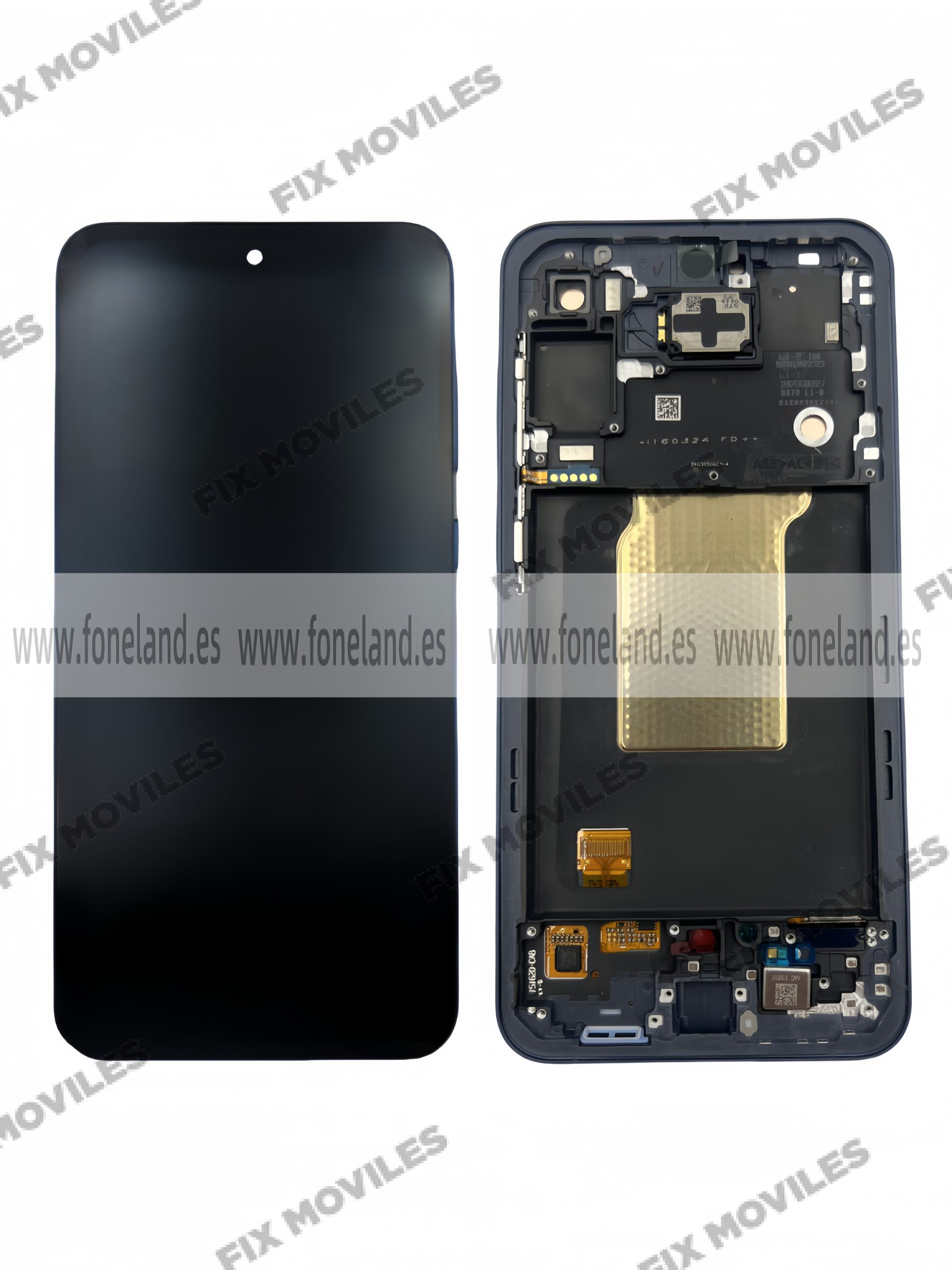 Pantalla Samsung A55 5G 2024 ( A556 ) Negro con Marco Original Completa SERVICE PACK Pantalla Samsung A55 5G 2024 ( A556 ) Negro con Marco Original Completa SERVICE PACK - Image 1