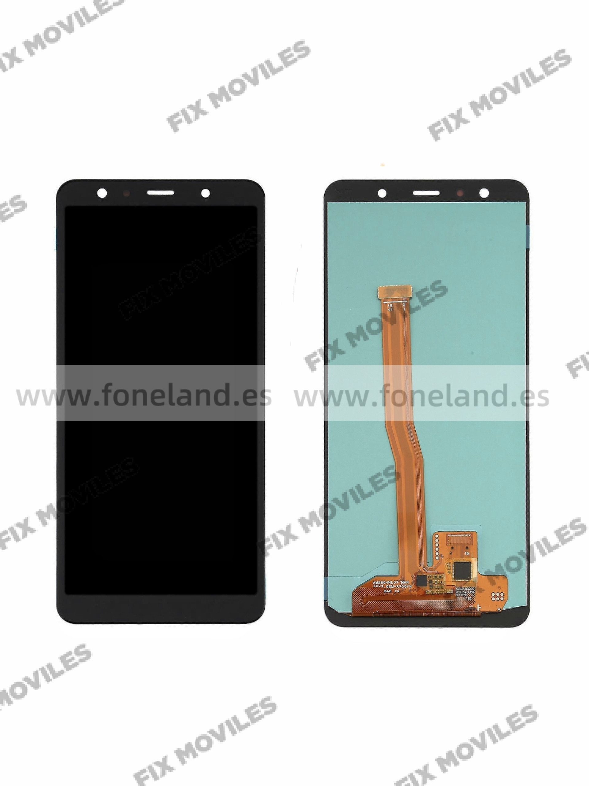 Pantalla Samsung SM-A750F GALAXY A7 (2018) OLED Negra Sin Marco Pantalla Samsung SM-A750F GALAXY A7 (2018) OLED Negra Sin Marco - Image 1