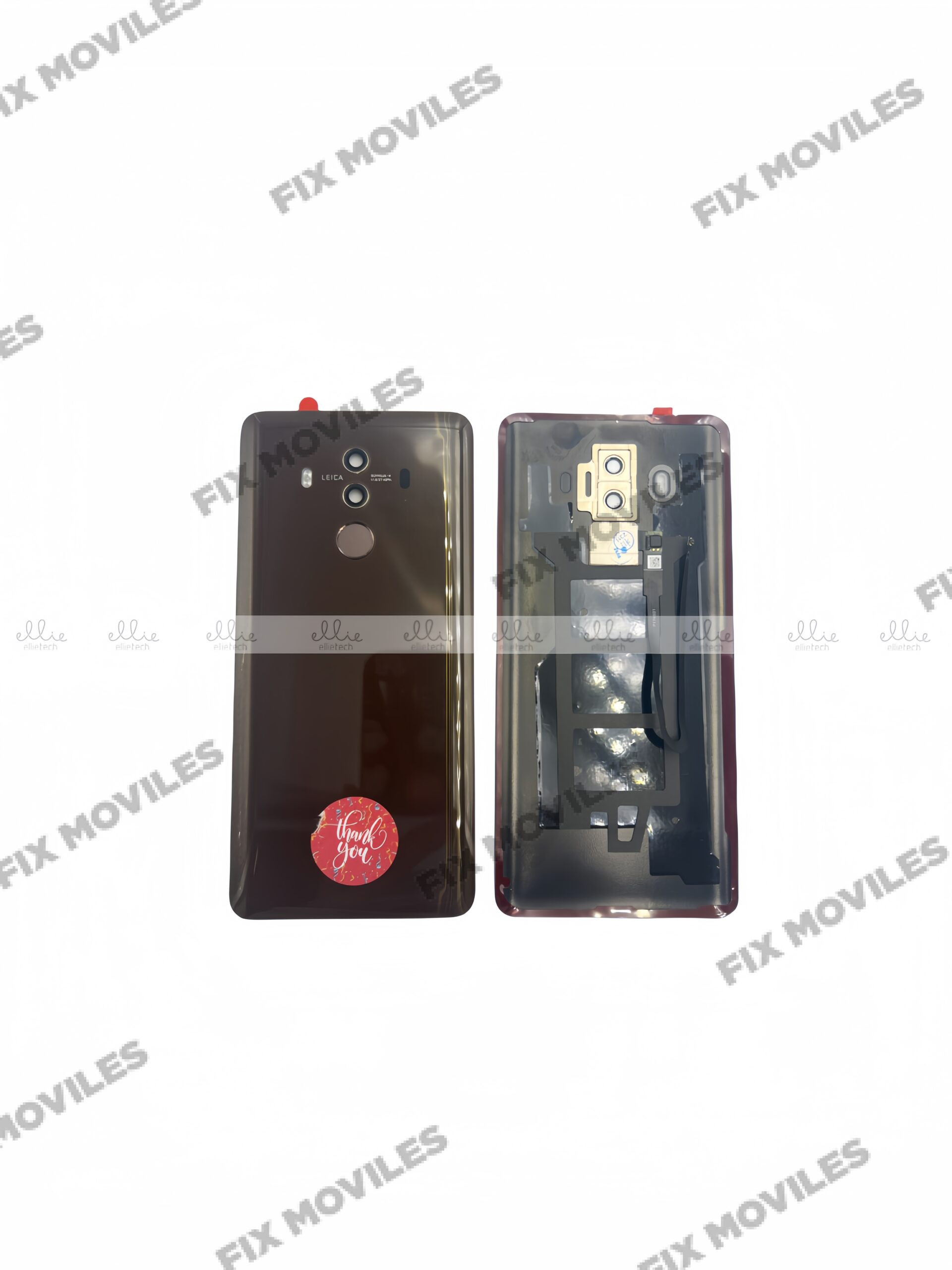 Tapa Trasera para Huawei Mate 10 Pro Marron con Lente y Huella Tapa Trasera para Huawei Mate 10 Pro Marron con Lente y Huella - Image 1
