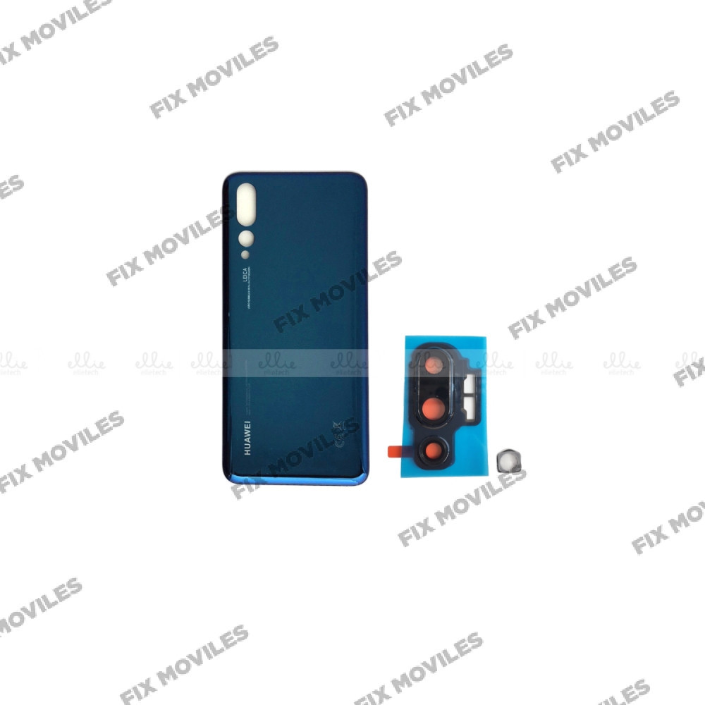 Tapa Trasera Huawei P20 Pro Azul con Lente Original Tapa Trasera Huawei P20 Pro Azul con Lente Original - Image 1