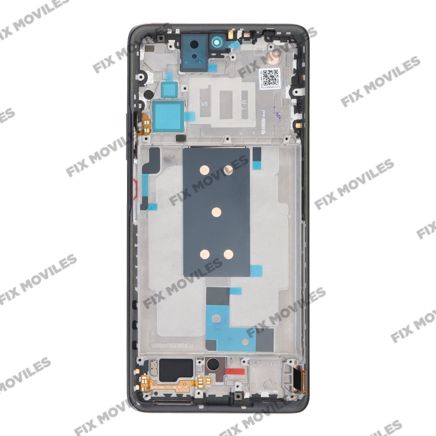 Pantalla Xiaomi Mi 11T / Mi 11T Pro Negro con marco LCD+TACTIL Completo SERVICE PACK Pantalla Xiaomi Mi 11T / Mi 11T Pro Negro con marco LCD+TACTIL Completo SERVICE PACK - Image 1