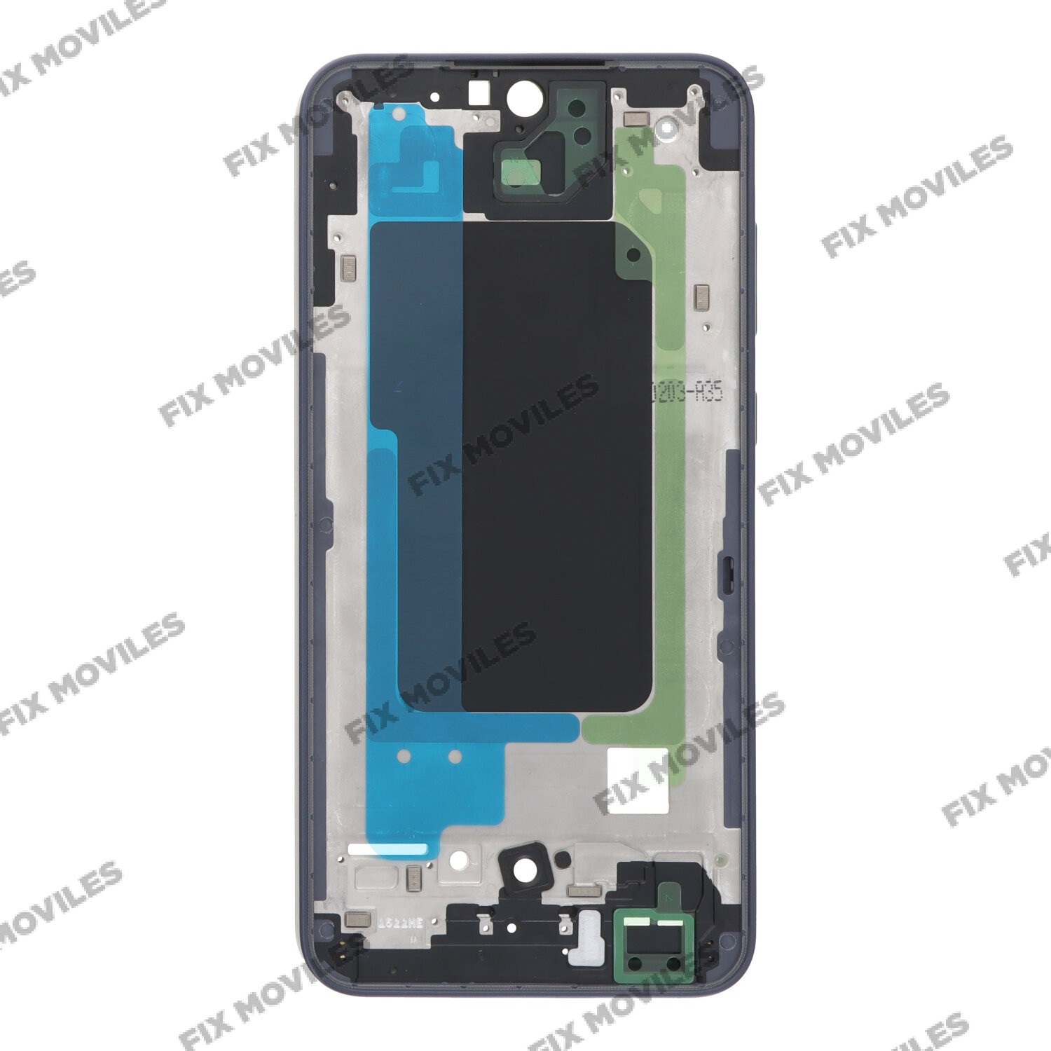 Carcasa Frontal para Samsung A35 5G A356B Negro con adesivo pantalla completo Carcasa Frontal para Samsung A35 5G A356B Negro con adesivo pantalla completo - Image 1