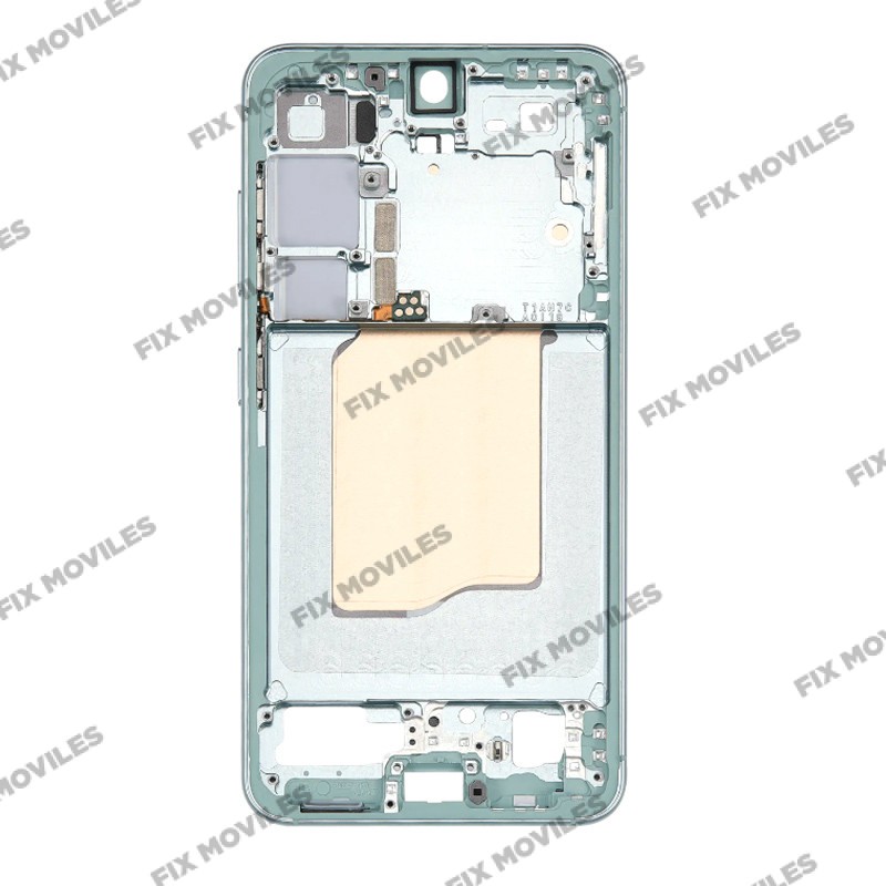 Carcasa Frontal para Samsung S25 5G S931B Verde con adesivo pantalla completo Carcasa Frontal para Samsung S25 5G S931B Verde con adesivo pantalla completo - Image 1