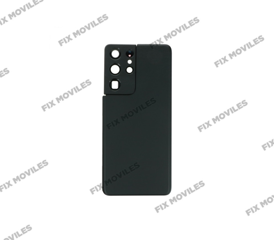 Tapa Trasera Samsung S21 Plus 5G G996B Negro con Lente Tapa Trasera Samsung S21 Plus 5G G996B Negro con Lente - Image 1