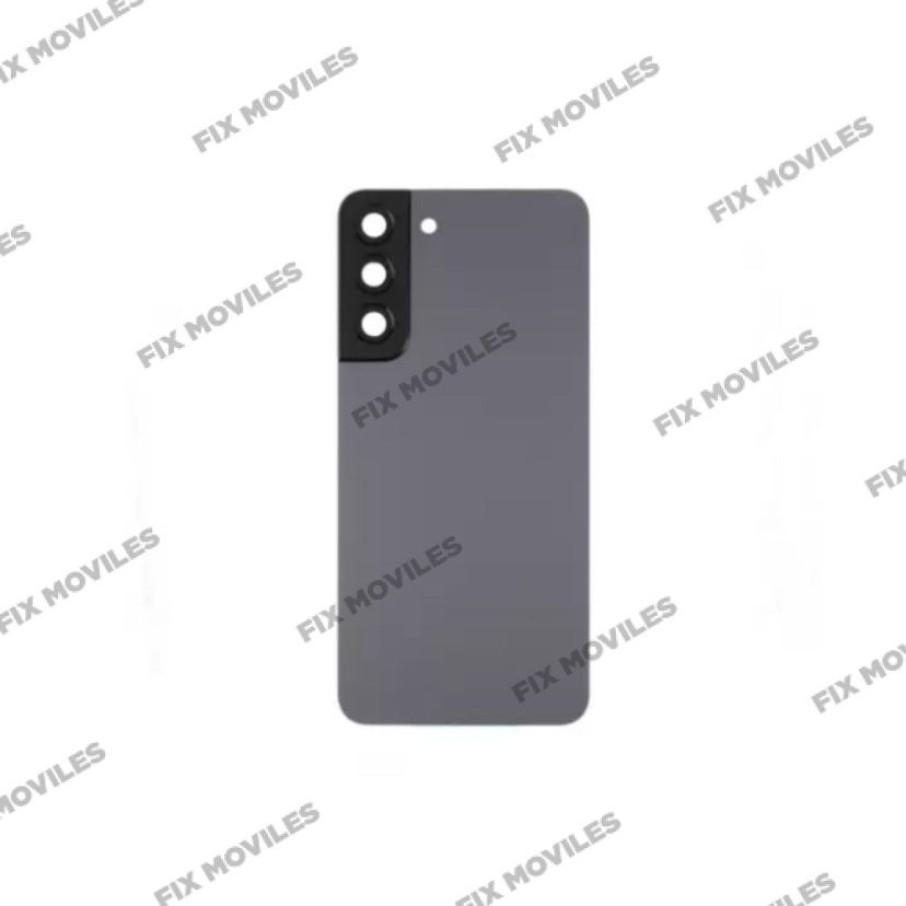 Tapa Trasera Samsung S22 5G S901B Gris con Lente Tapa Trasera Samsung S22 5G S901B Gris con Lente - Image 1
