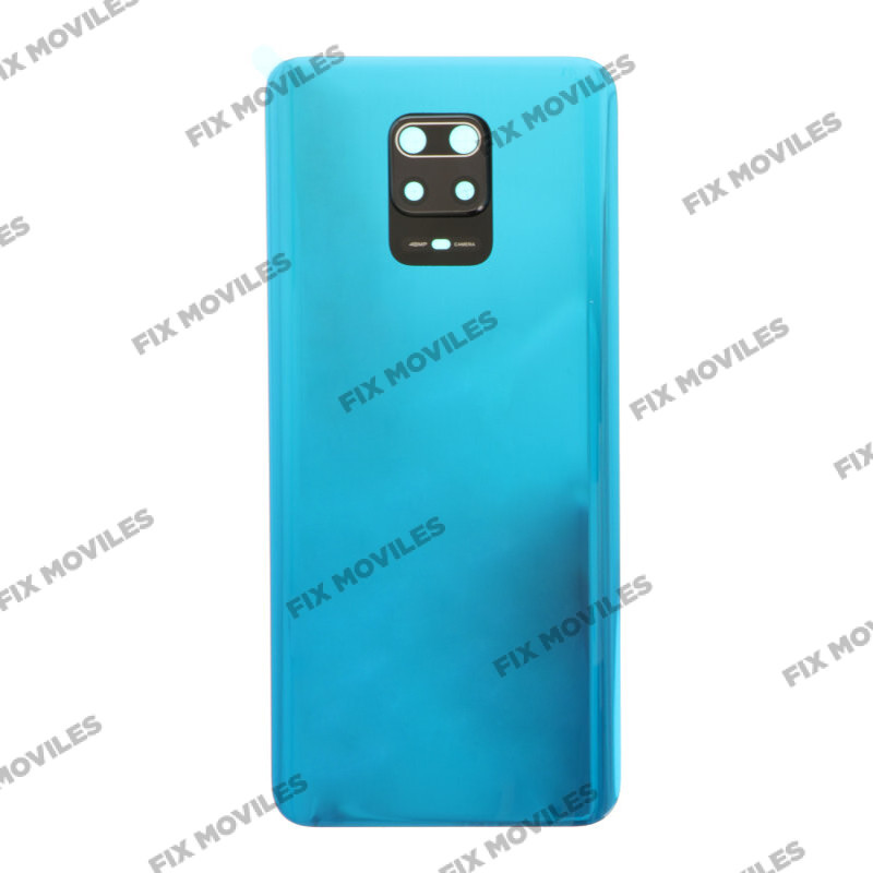 Tapa Trasera Xiaomi Redmi Note 9S / Note 9 Pro Azul Con Lente Tapa Trasera Xiaomi Redmi Note 9S / Note 9 Pro Azul Con Lente - Image 1