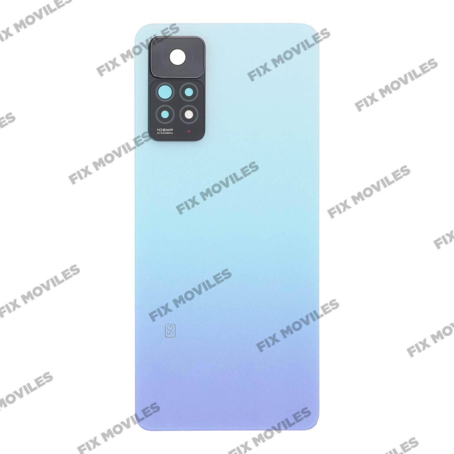 Tapa Trasera para Xiaomi Redmi Note 11 Pro 4G Azul con Lente EXCELLENT Tapa Trasera para Xiaomi Redmi Note 11 Pro 4G Azul con Lente EXCELLENT - Image 1