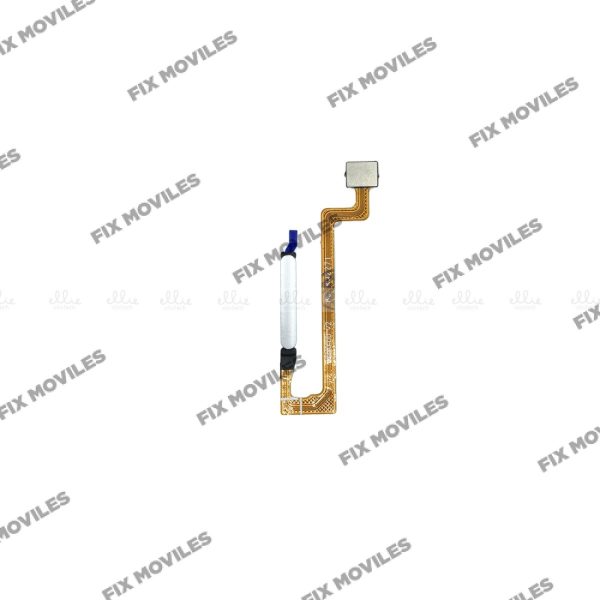 Cable Flex Lector de Huella para Redmi Note 12 5G / Poco X5 5G Blanca / Gris