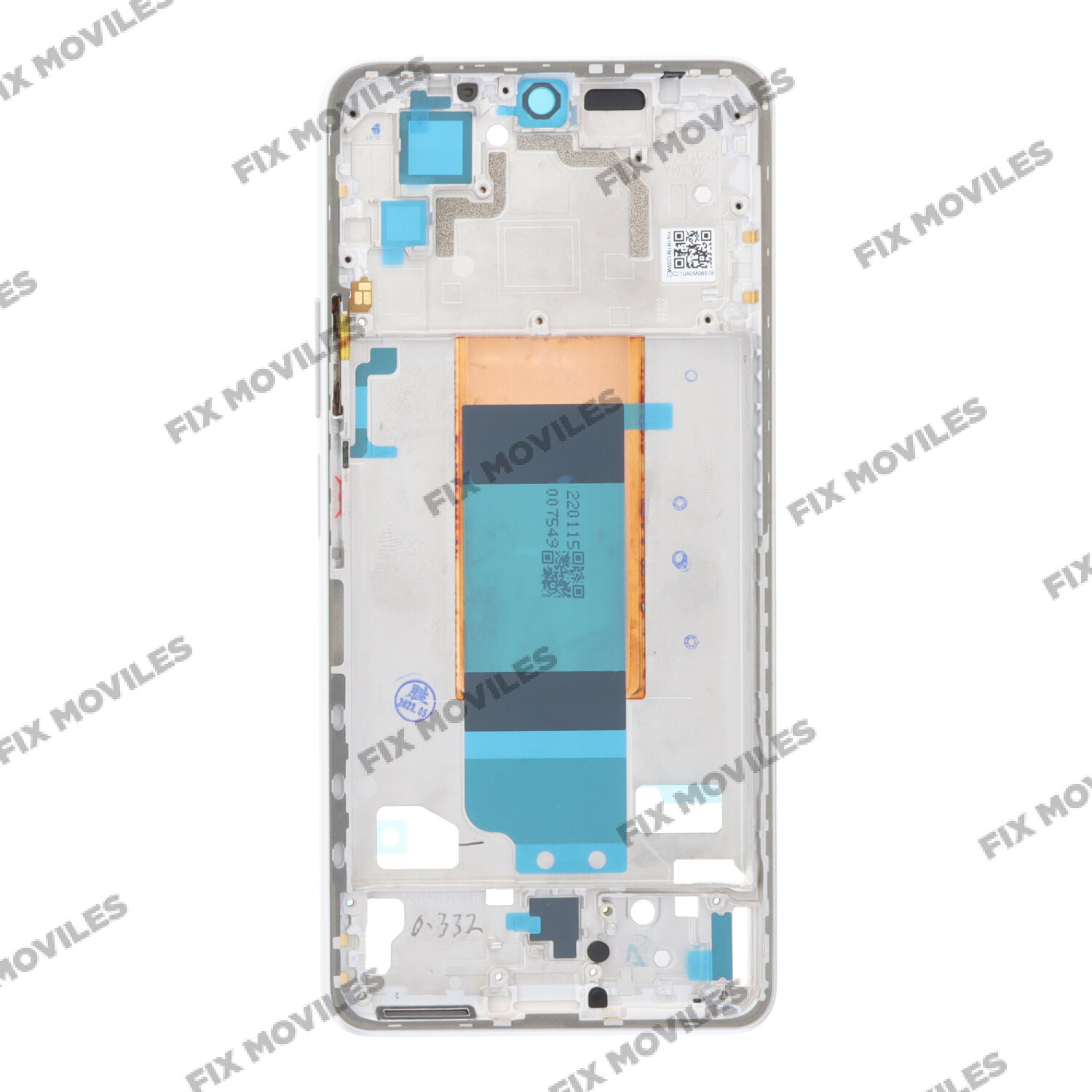 Carcasa Frontal para Xiaomi Poco F4 5G Blanco Carcasa Frontal para Xiaomi Poco F4 5G Blanco - Image 1