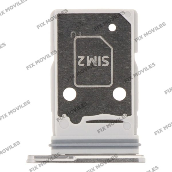 Bandeja de SIM Doble tarjeta para Samsung Z Fold 7 F966 Plata