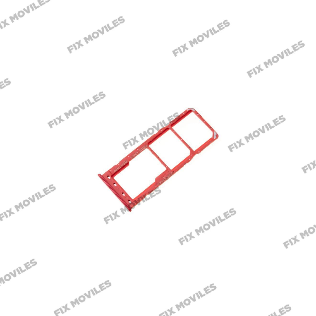 Bandeja de SIM para Samsung A10 2019 A105F Rojo Bandeja de SIM para Samsung A10 2019 A105F Rojo - Image 1